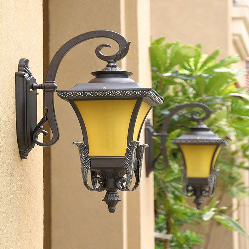 European retro waterproof wall light outdoor balcony courtyard gate light garden villa exterior wall aisle patio light led