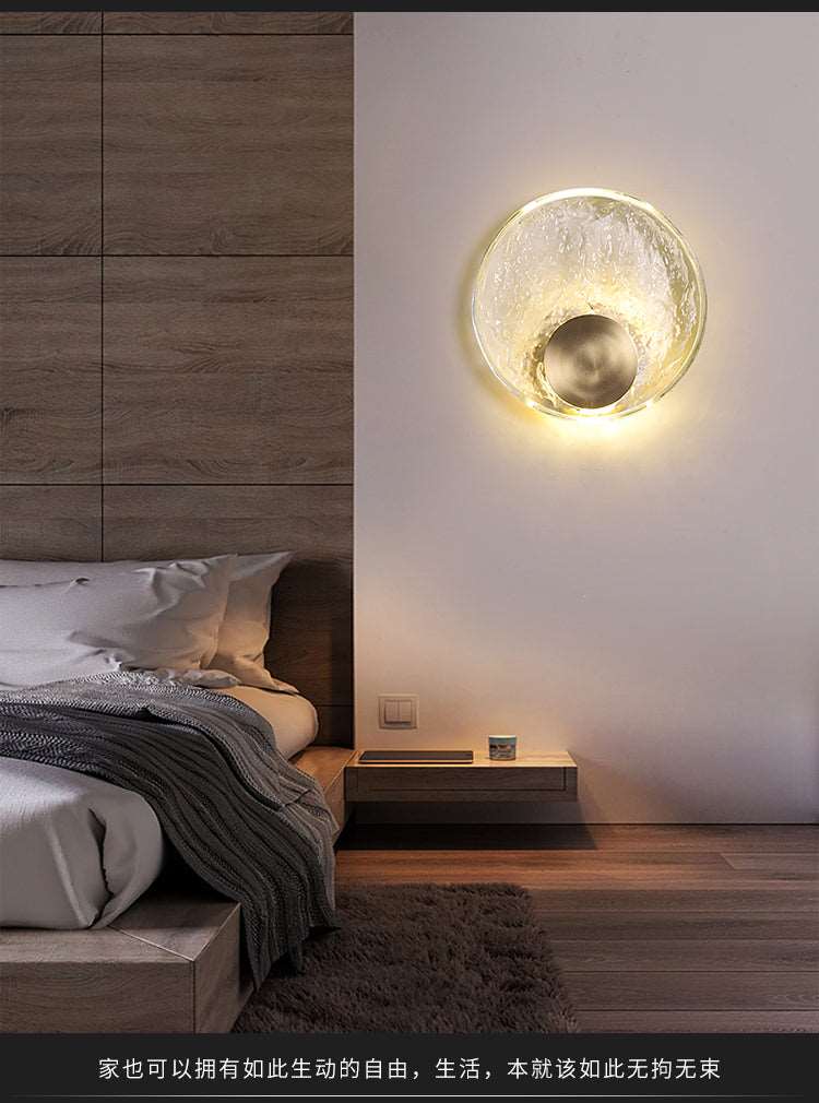 All -copper restaurant chandelier Nordic Light Luxury Modern Simple bedroom bedroom light warm romantic French chandelier