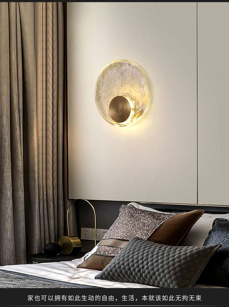 All -copper restaurant chandelier Nordic Light Luxury Modern Simple bedroom bedroom light warm romantic French chandelier