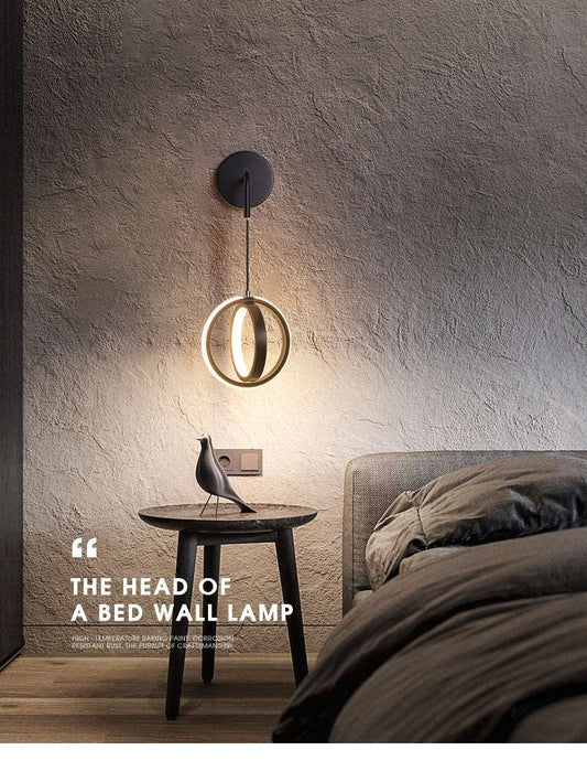 All -copper restaurant chandelier Nordic Light Luxury Modern Simple bedroom bedroom light warm romantic French chandelier