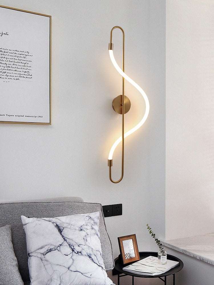 All -copper restaurant chandelier Nordic Light Luxury Modern Simple bedroom bedroom light warm romantic French chandelier